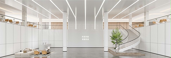 LOBBY-AREA-华可可办公室装修前厅区域